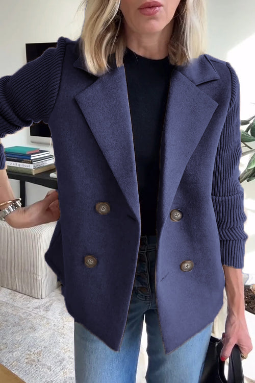 SORELLE™ - Blazer élégant à manches en maille