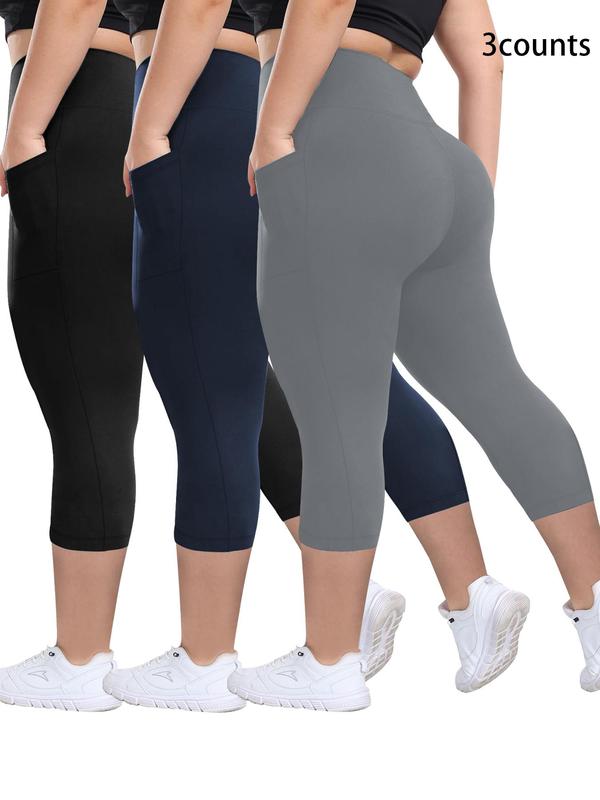 MIRA™ – Lot de 3 capris respirants