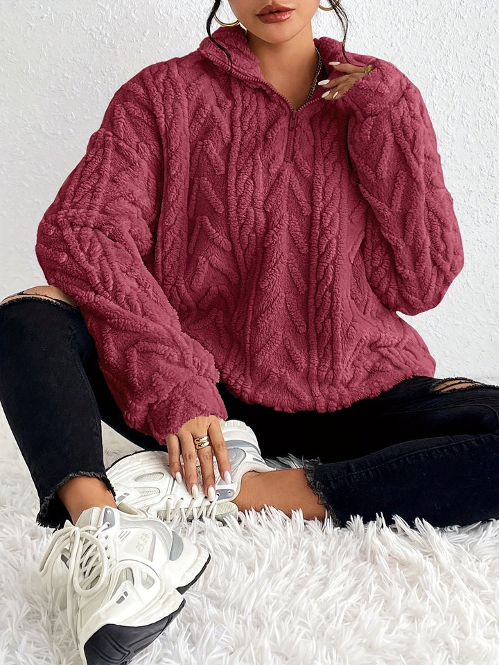 CLARE™ - Pull en maille chaude