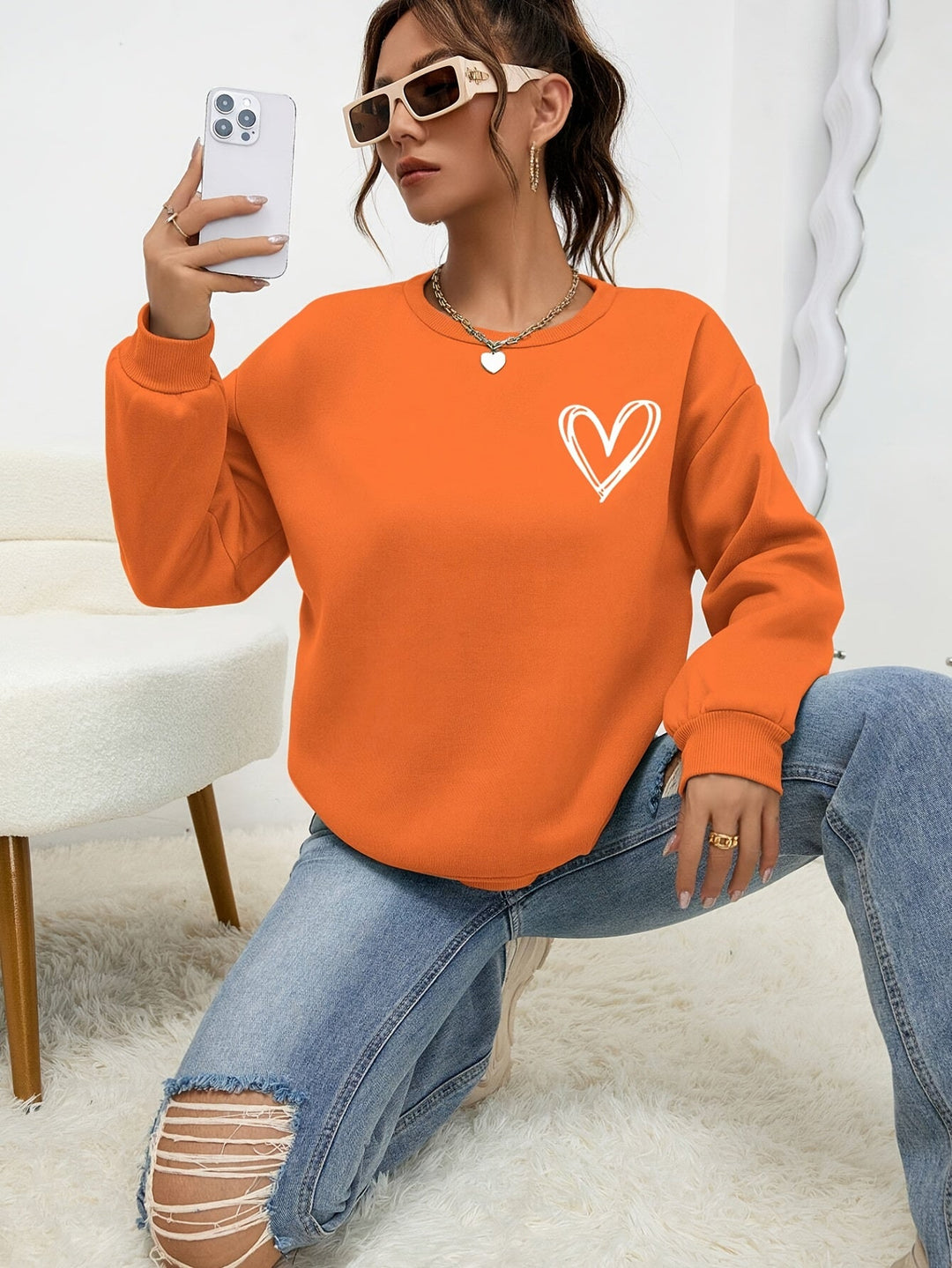 AUDRÉE™ - Sweat-shirt minimaliste et confortable 