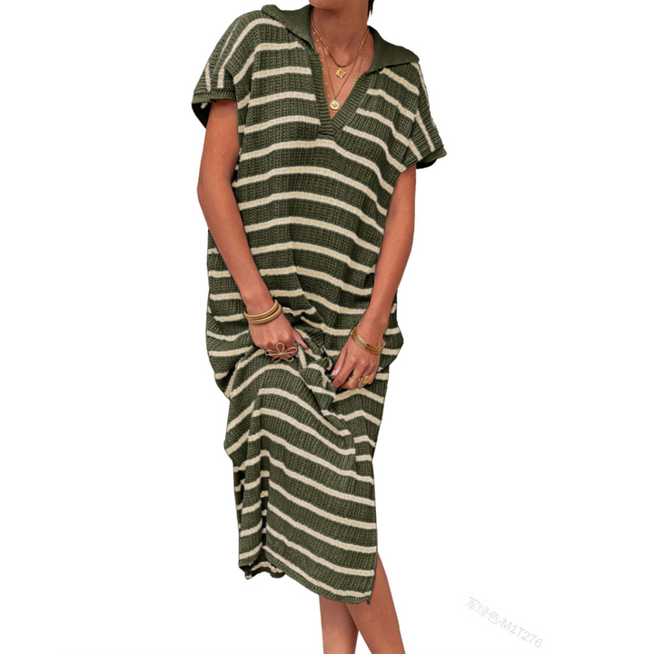 ODESSA™ - Robe longue ample fendue et élégante pour l'été