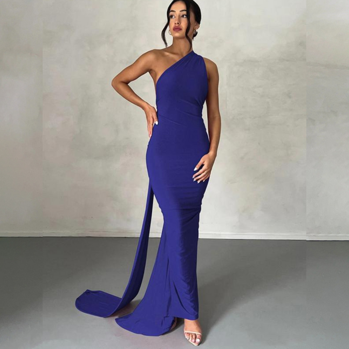 MARGOT™ - Robe moulante élégante sans manches à col halter