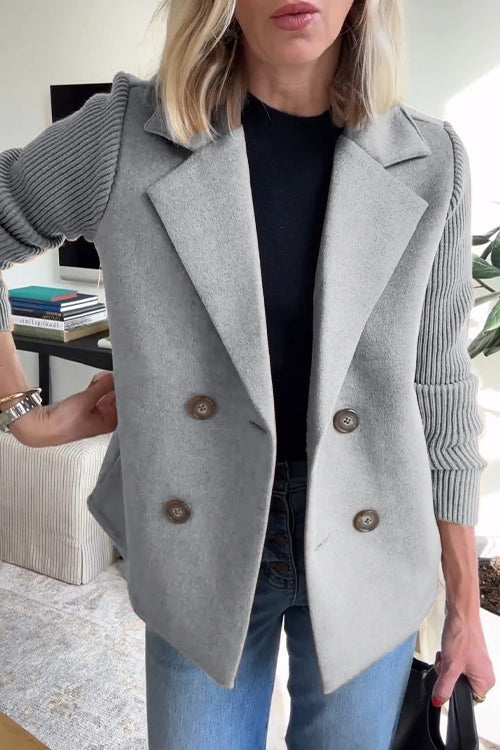 SORELLE™ - Blazer élégant à manches en maille