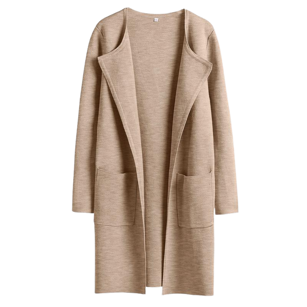 VALENCIA™ - Veste décontractée à manches longues et à devant ouvert
