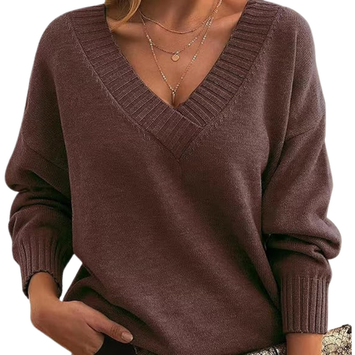 Pull léger à col en V LILLIAN™