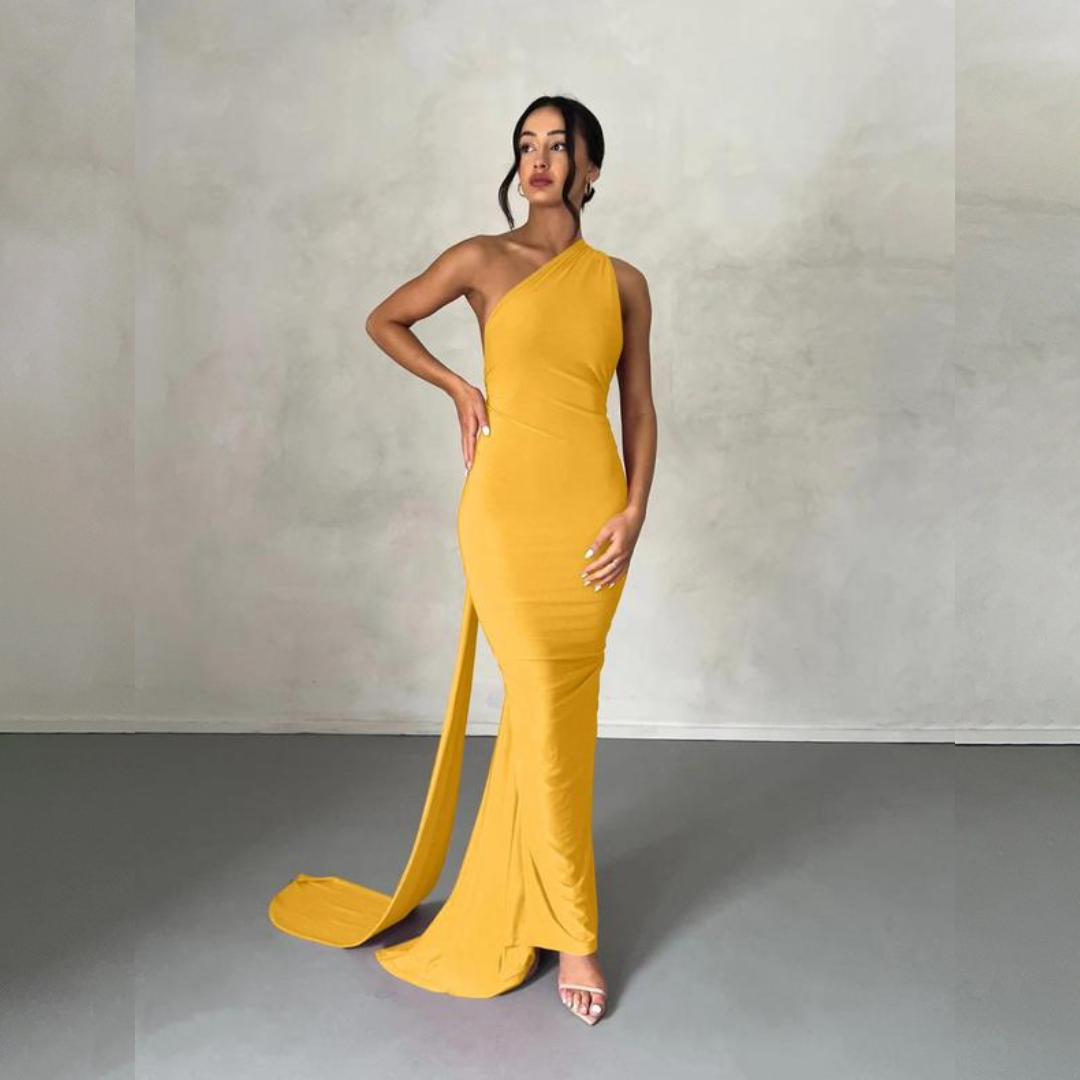 MARGOT™ - Robe moulante élégante sans manches à col halter