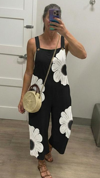 Kate | Floral Print Jumpsuit