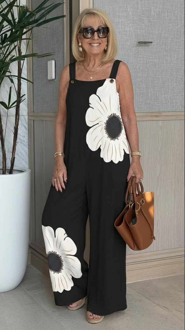 Kate | Floral Print Jumpsuit
