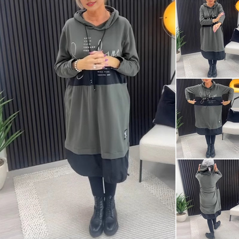 MADELEINE™ - Robe décontractée à capuche