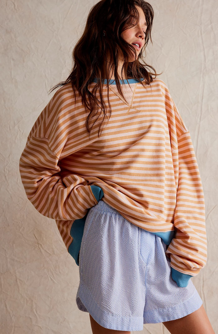 Ashley | Pull rayé ludique