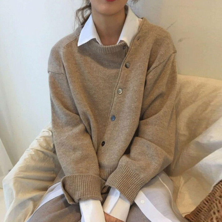 ALYCIA™ - Gilet asymétrique à boutons