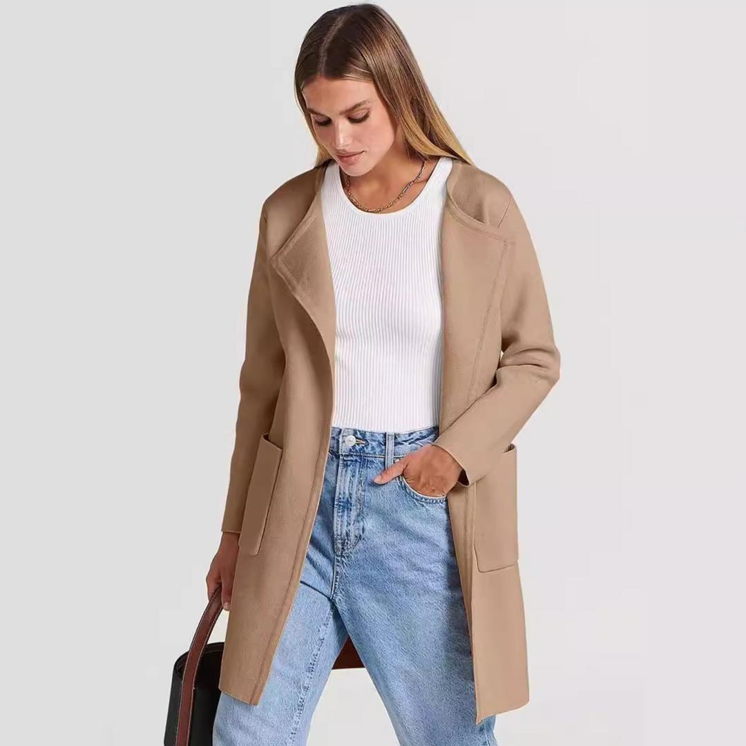 VALENCIA™ - Veste décontractée à manches longues et à devant ouvert