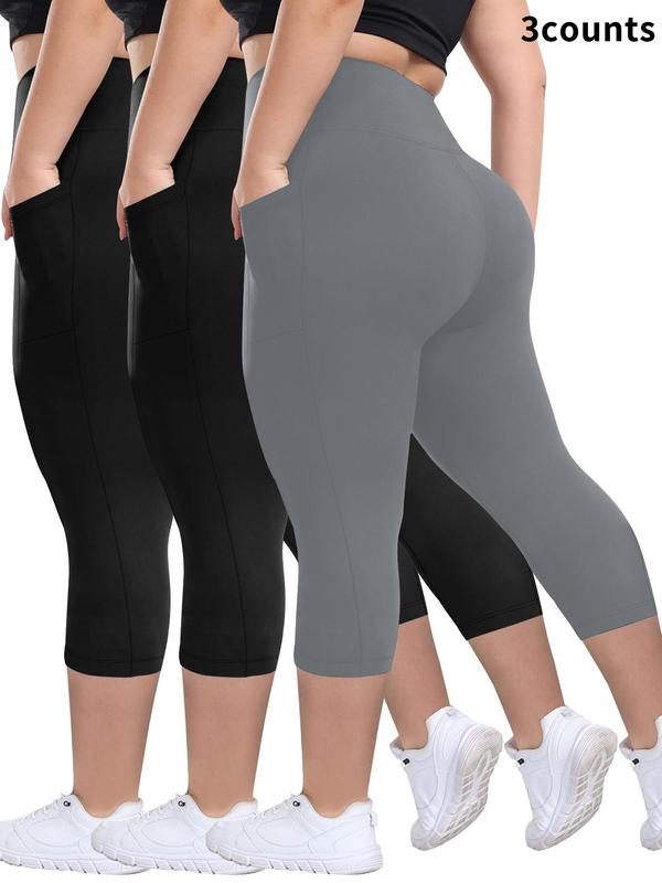 MIRA™ – Lot de 3 capris respirants