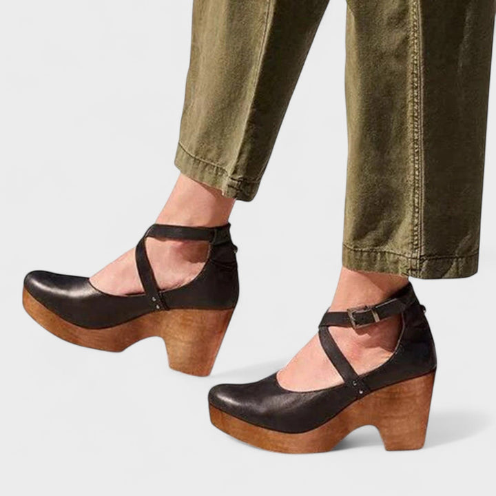 ELARU™ – Sandales compensées classiques et confortables