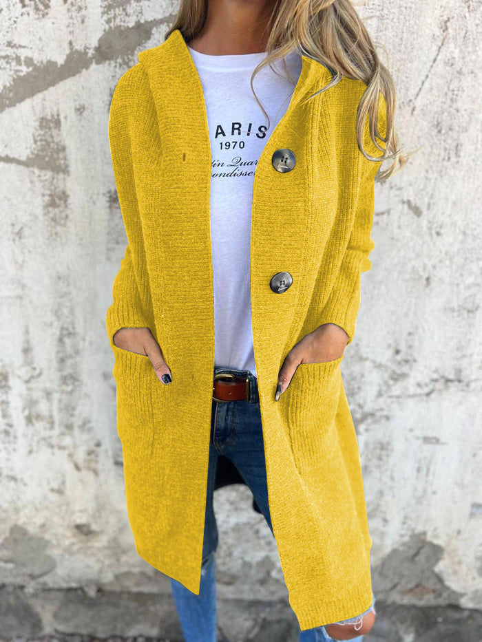 VERONICA™ - Gilet long en maille chic