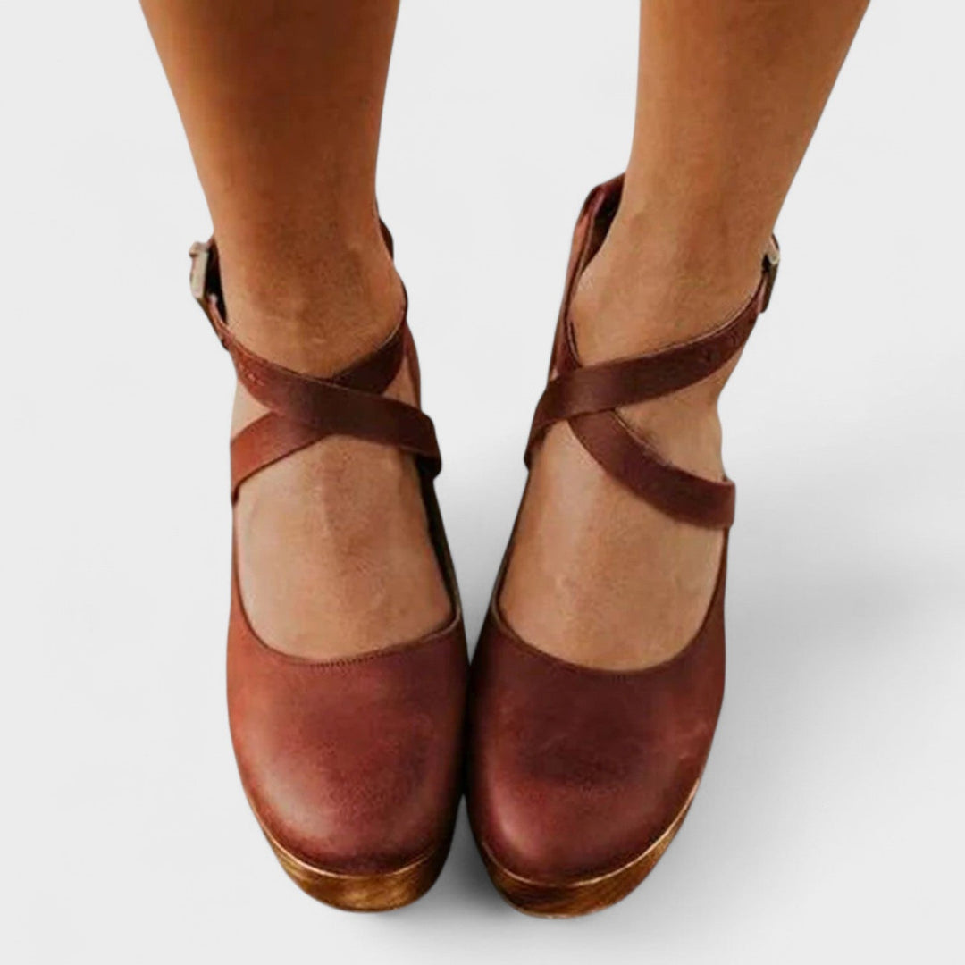 ELARU™ – Sandales compensées classiques et confortables