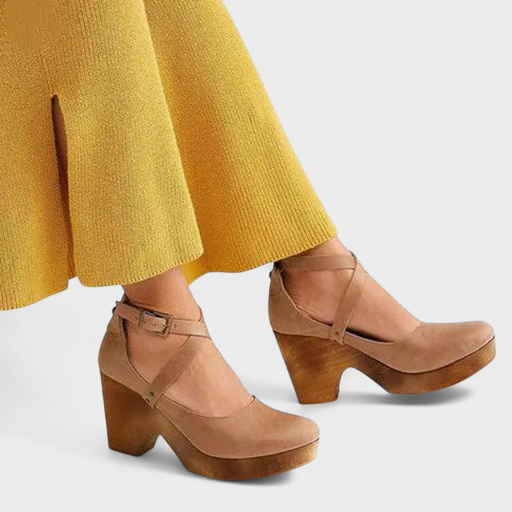 ELARU™ – Sandales compensées classiques et confortables