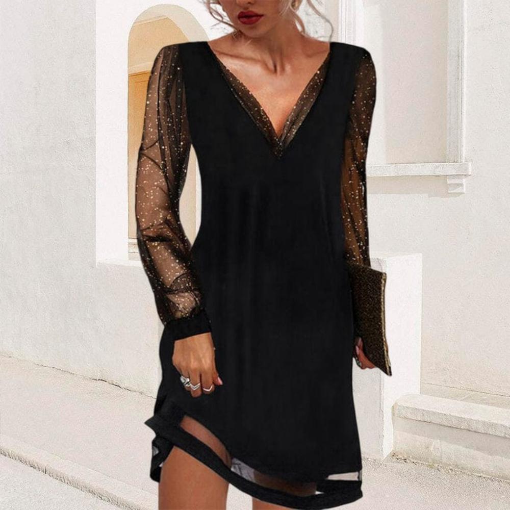 Robe à manches en dentelle LILA™