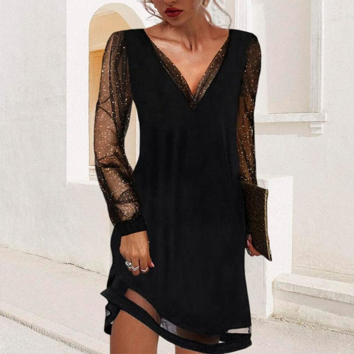 Robe à manches en dentelle LILA™