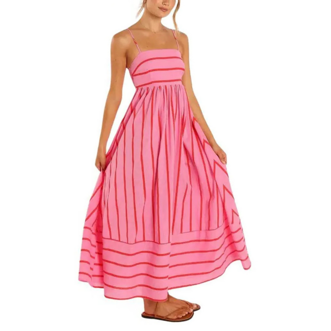 BELLAMY™ - Robe longue trapèze élégante