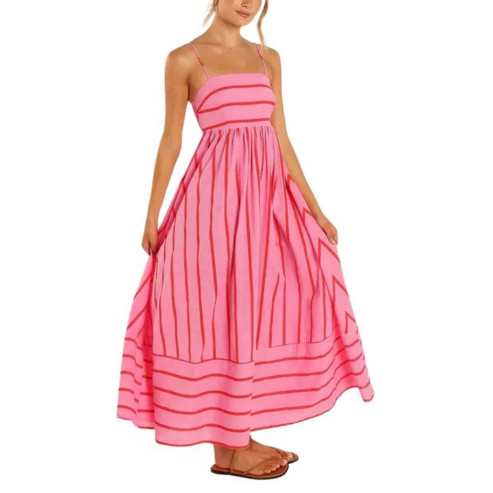 BELLAMY™ - Robe longue trapèze élégante