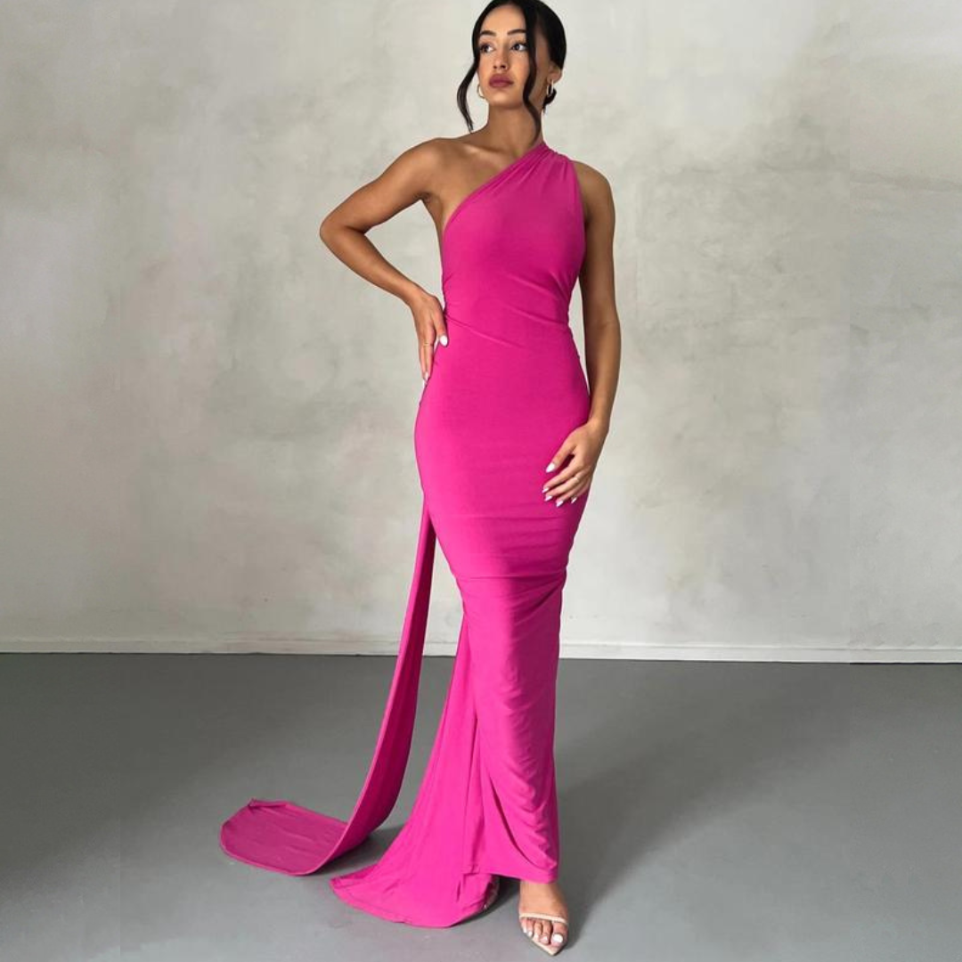 MARGOT™ - Robe moulante élégante sans manches à col halter