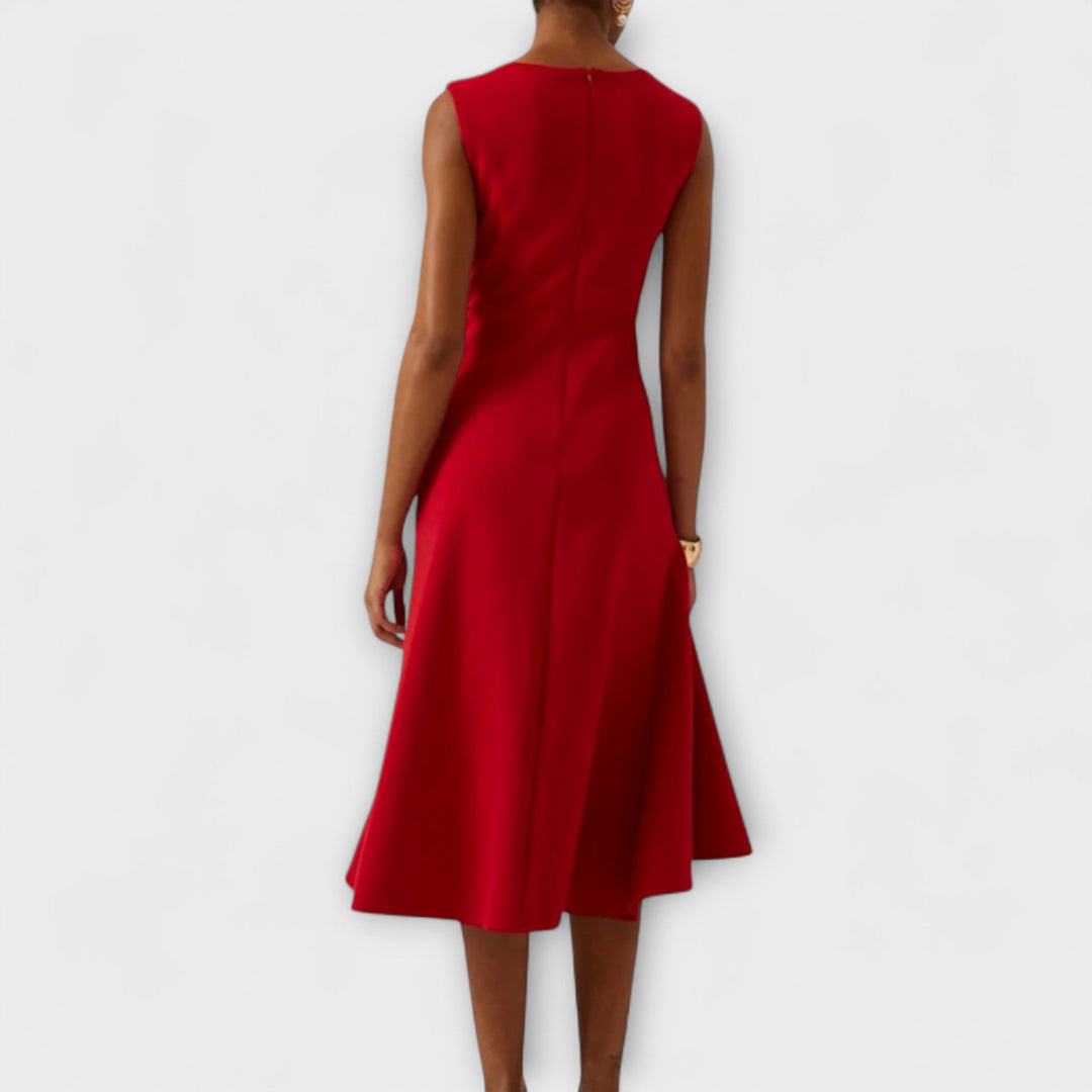 MARISSA™ – Robe portefeuille élégante sans manches