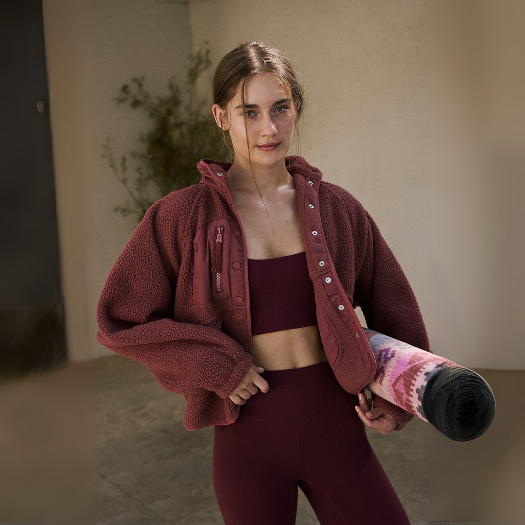 MANCY™ - Veste courte décontractée à boutons