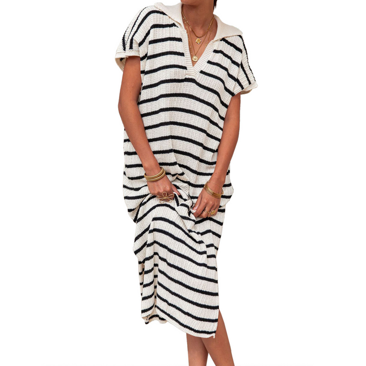 ODESSA™ - Robe longue ample fendue et élégante pour l'été