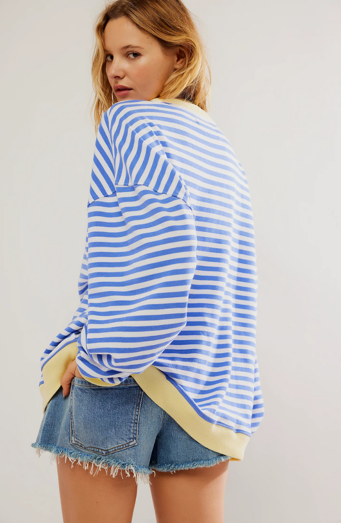 Ashley | Pull rayé ludique