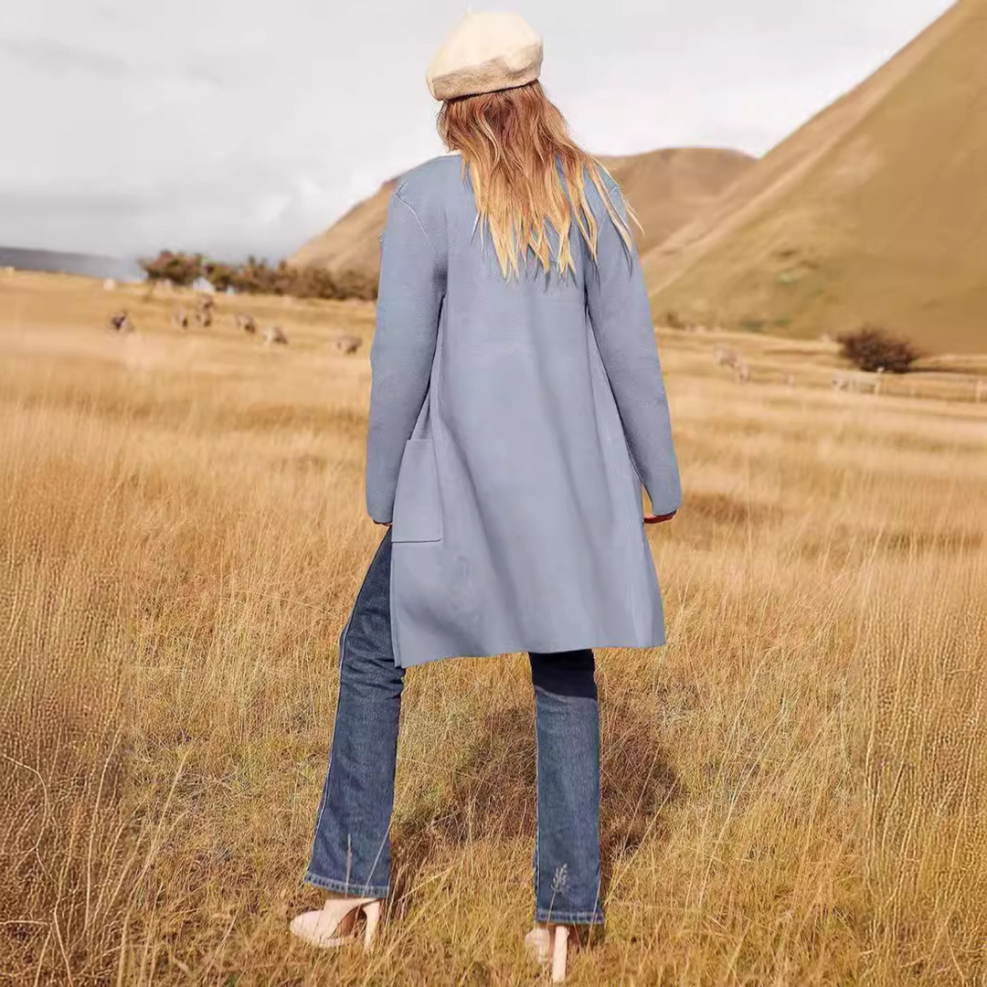 VALENCIA™ - Veste décontractée à manches longues et à devant ouvert