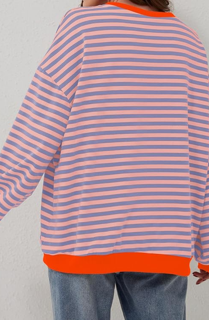 Ashley | Pull rayé ludique