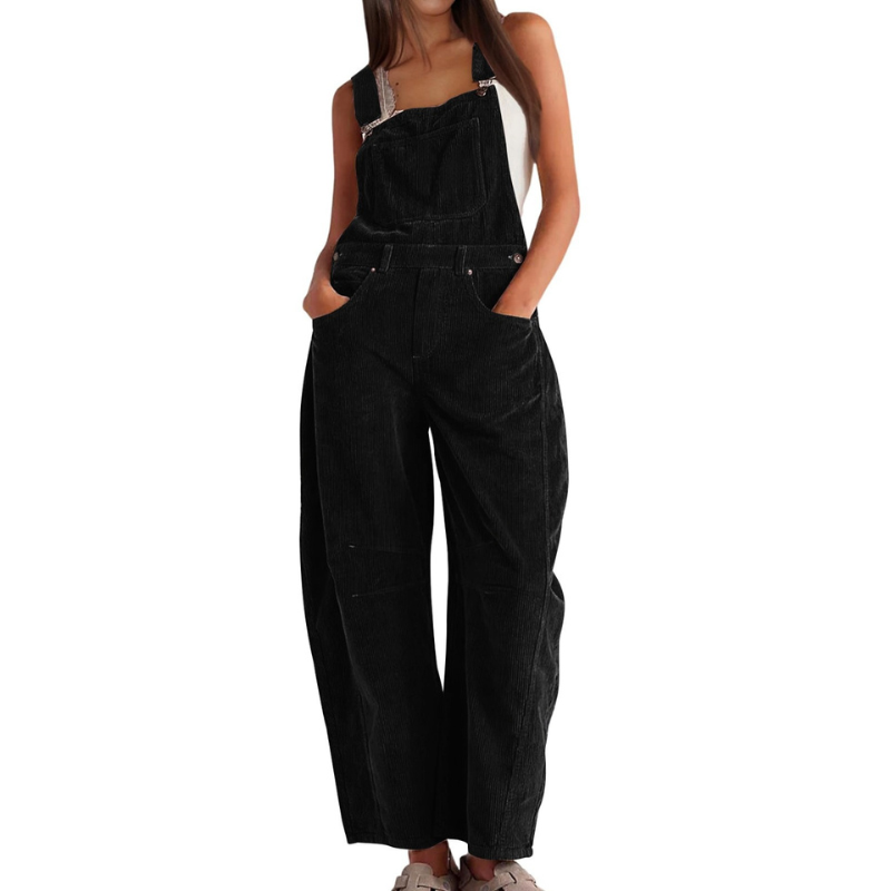 Rosalyn | Wide Leg Overalls Jumpsuit