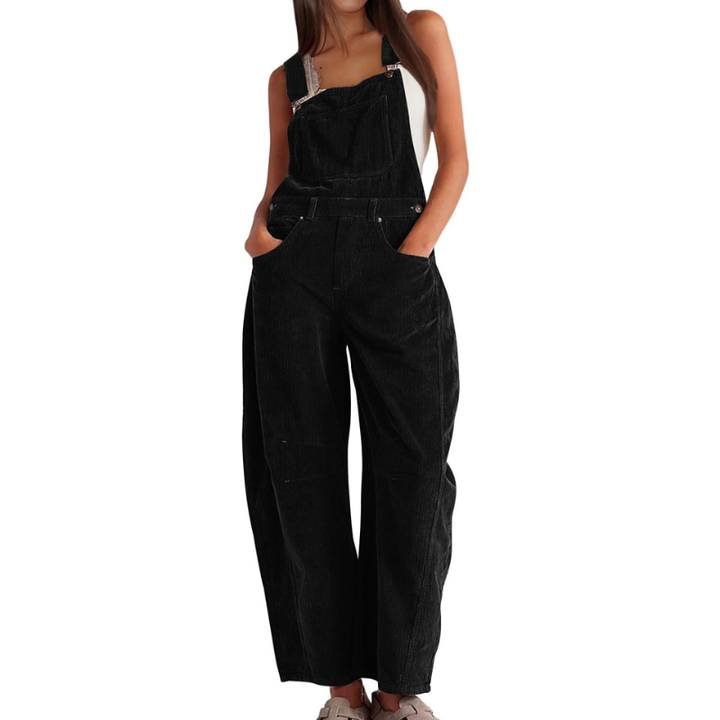 Rosalyn | Wide Leg Overalls Jumpsuit