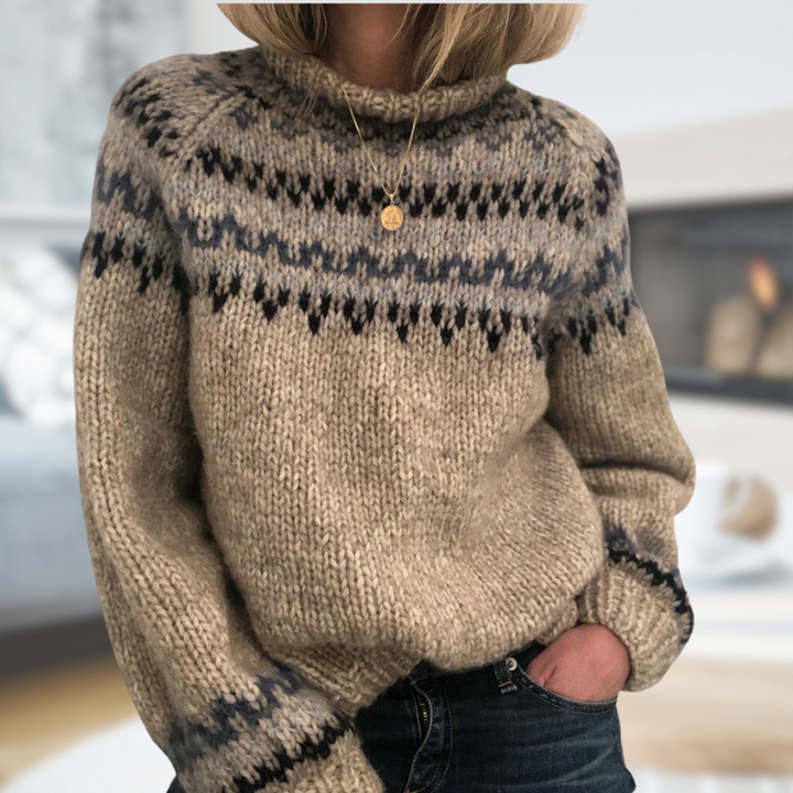 BRIELLE™ - Pull en maille classique 