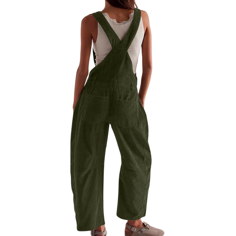 Rosalyn | Wide Leg Overalls Jumpsuit