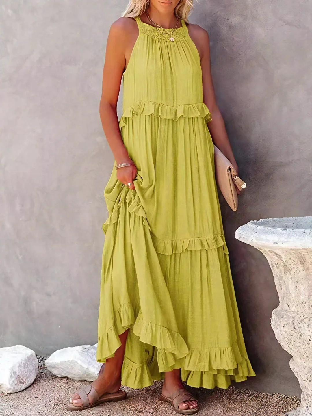 Robe longue fluide et vaporeuse CHERRY™