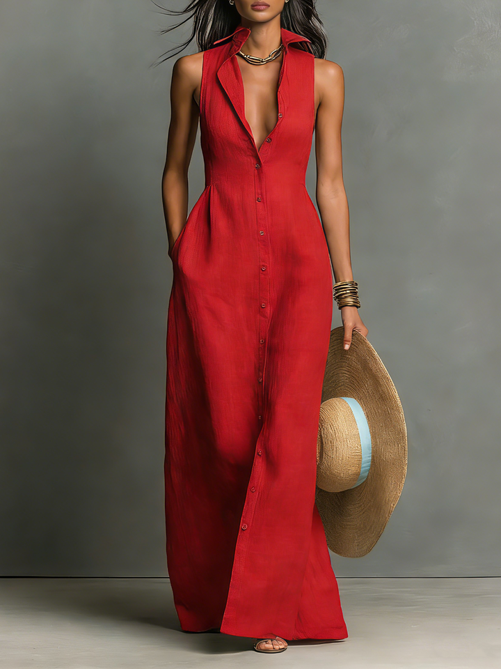 Valerie | Robe longue sans manches