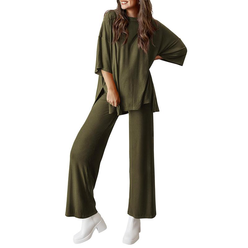 HARLOWI™ – Ensemble pull et jogging coupe décontractée pour tous les jours