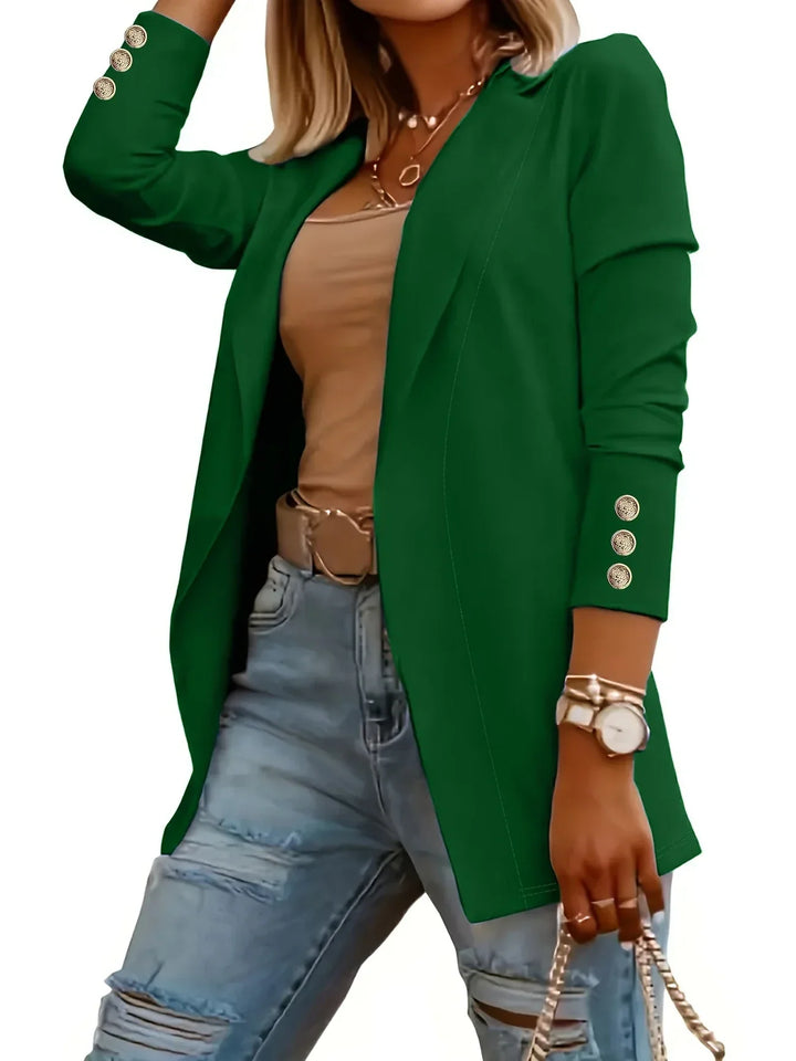 EMMA™ - Veste chic ouverte sur le devant