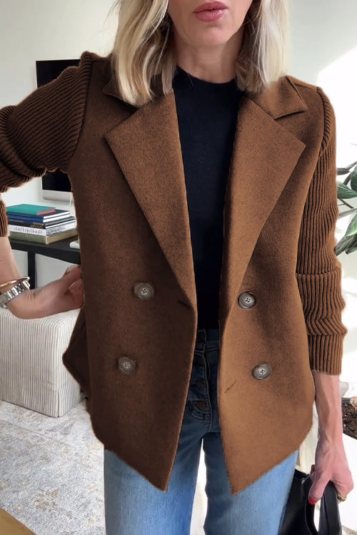 SORELLE™ - Blazer élégant à manches en maille