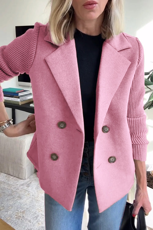 SORELLE™ - Blazer élégant à manches en maille