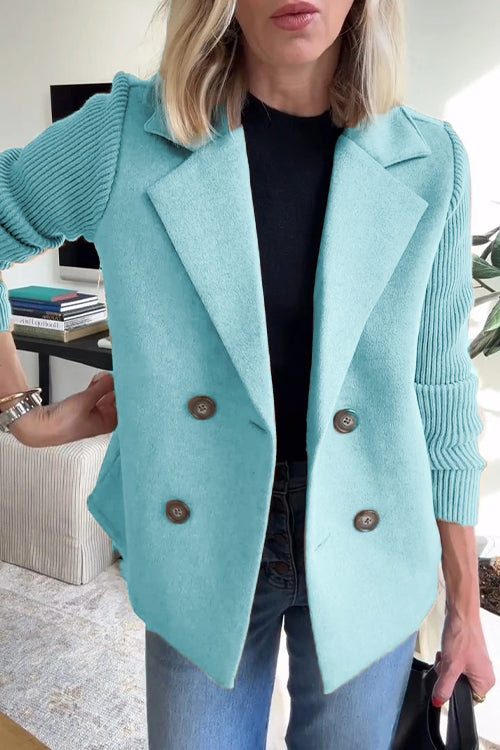 SORELLE™ - Blazer élégant à manches en maille
