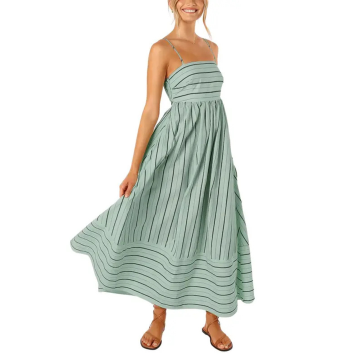 BELLAMY™ - Robe longue trapèze élégante