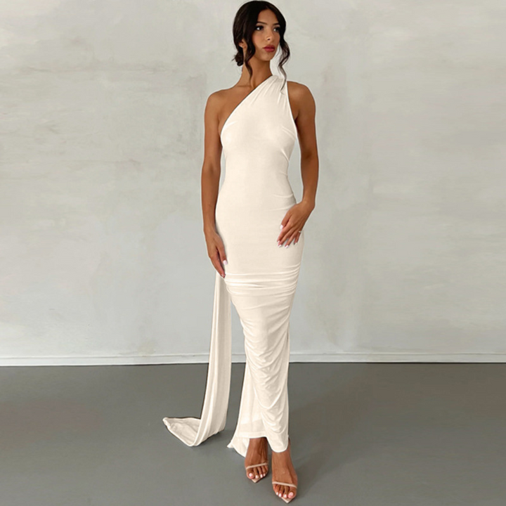 MARGOT™ - Robe moulante élégante sans manches à col halter