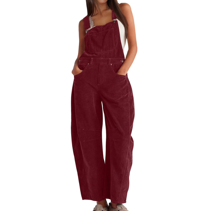 Rosalyn | Wide Leg Overalls Jumpsuit