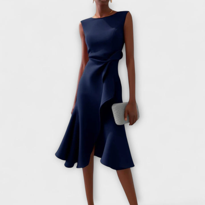 MARISSA™ – Robe portefeuille élégante sans manches