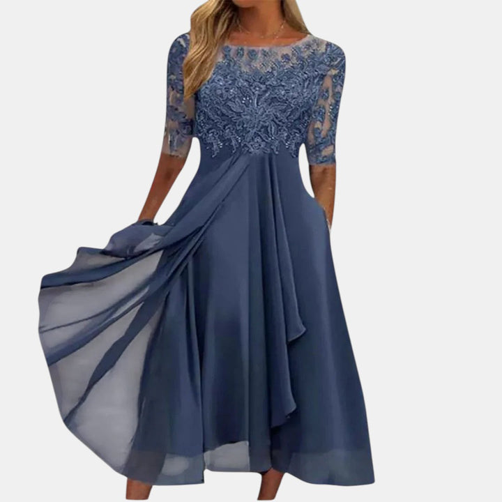 Margaret | Elegant Lace Evening Dress