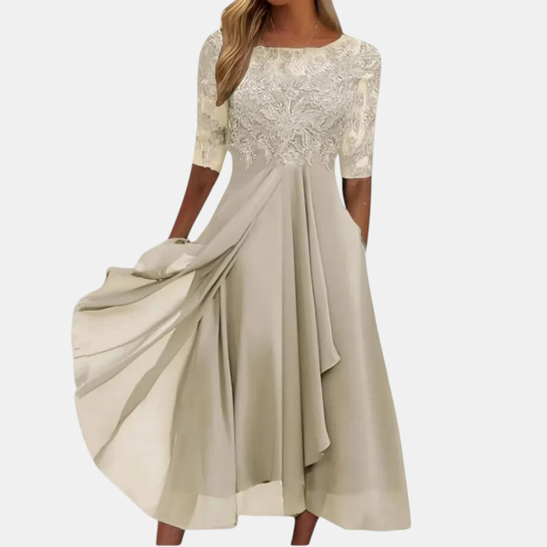 Margaret | Elegant Lace Evening Dress