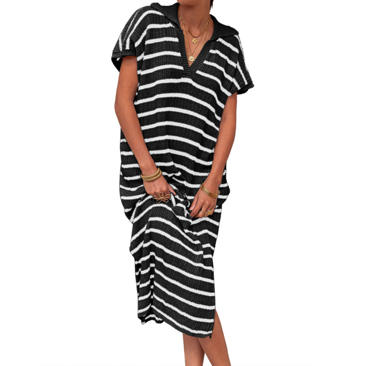 ODESSA™ - Robe longue ample fendue et élégante pour l'été